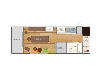 間取り図 - 町田レンタルサロン ラザニアの間取り図