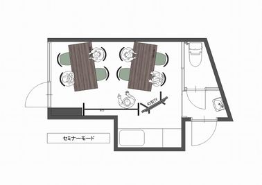 ふれあい貸し会議室 綾瀬田中 ふれあい貸し会議室 綾瀬Aの間取り図