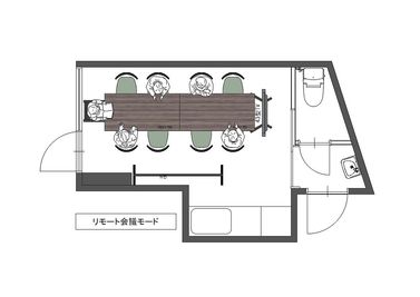 ふれあい貸し会議室 綾瀬田中 ふれあい貸し会議室 綾瀬Aの間取り図