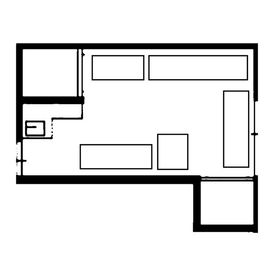 和ノ間（Wa no Ma） 🏡✨ レトロな多目的レンタル空間の間取り図