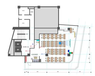 TIME SHARING渋谷ワールド宇田川ビル【無料WiFi】 9F 会議室 Aの間取り図