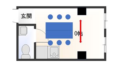 《VILLENT難波》 《VILLENT難波４０１》の間取り図