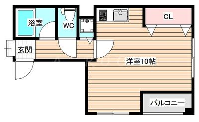 間取り図です。 - ハイムシンド コンフォート・大阪福島　HS3の間取り図