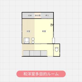 レンタルサロンラベゼ 1階和洋室/名鉄岩倉駅/半個室マツエクストレッチ整体の間取り図