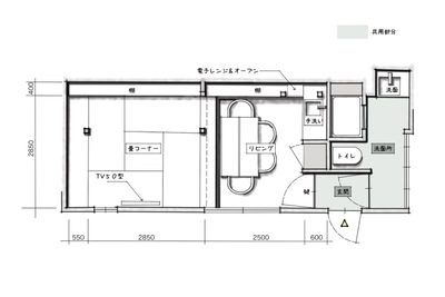 平面図 - レンタルスペースcasa レンタルスペースの間取り図