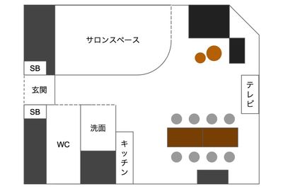 285_D-Studio名古屋国際S レンタルスペースの間取り図