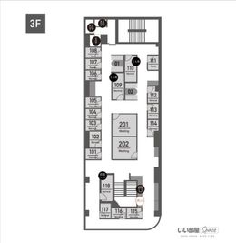 いい部屋Space中村公園店 2人用個室Aの間取り図