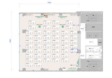 TIME SHARING新宿 TIME SHARING新宿7Aの間取り図