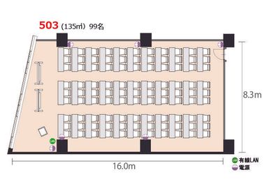 アットビジネスセンター渋谷東口駅前 503号室の間取り図