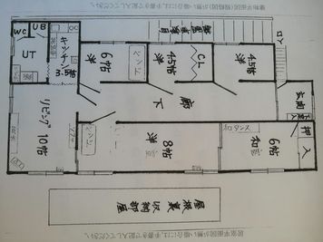 シェアハウス水元の間取り図