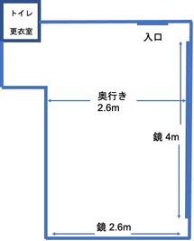 レンタルスタジオSunny 池袋2号店の間取り図