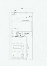 ボディケアサロン「アロマの風」 レンタルベッド（整体・足つぼ・フェイシャル・エステ）の間取り図