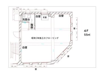 STUDIO  BLANK スタジオBLANKの間取り図