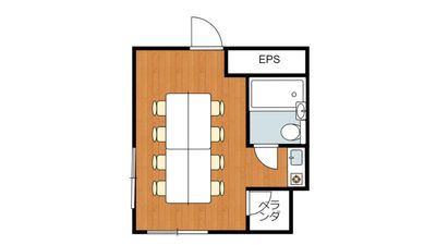 【ライト会議室】 ★ライト会議室★新宿三丁目出口すぐの間取り図