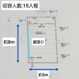 レンタルスタジオ NOA ＊ダンスに最適＊の間取り図