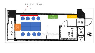 《VILLENT 博多》 《VILLENTチサン博多》の間取り図