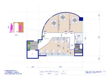 レンタルスペース&シェアサロン「ＢＴ高田馬場」 カラージェル無償提供！施術設備充実のネイル専用レンタルサロンの間取り図