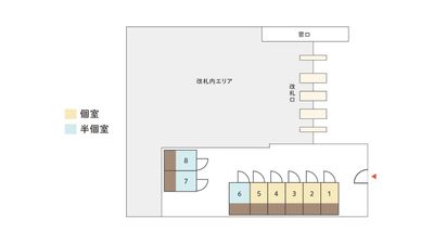 【ODAKYU RENTAL SPACE 栗平】 ODAKYU RENTAL SPACE 栗平No.4の間取り図