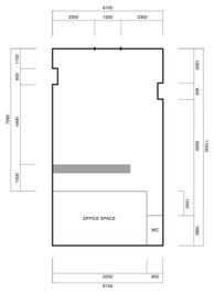 MOTON PLACE 多目的レンタルスタジオの間取り図