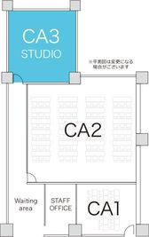 リファレンスキャナルシティ博多 レンタルスタジオ　CA3の間取り図