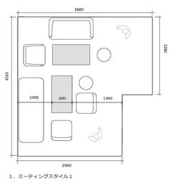 LMキャンバス浜松町の間取り図