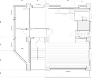 スタジオHEYA キッチン併設のハウススタジオ「HEYA」の間取り図