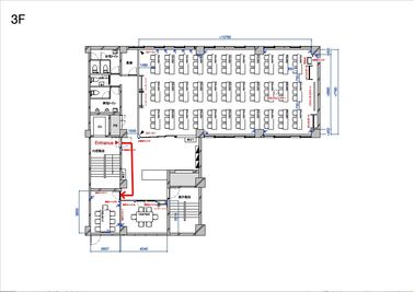 TIME SHARING 渋谷神南3C (ID：) 図面 - TIME SHARING 渋谷神南 3Cの間取り図