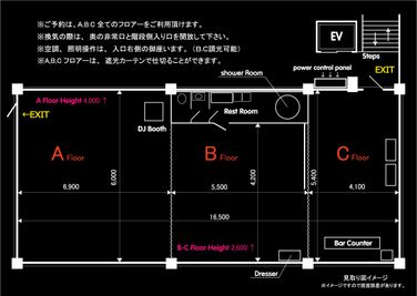 MKスタジオ 全ての用途OKの間取り図