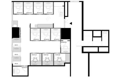 H¹Tひばりヶ丘（サテライト型シェアオフィス） BOX  03（1名）の間取り図