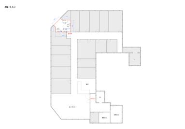 テレワークブース新宿御苑前 406の間取り図