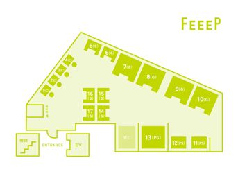 FEEEP池袋東口店 【FEEEP池袋東口店 1〜6名《個室》グループ席】の間取り図