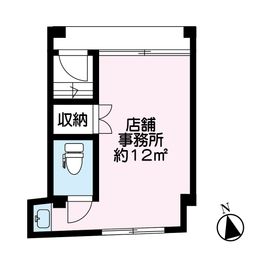 スペースセサミ南千住　１階 スペースセサミ南千住の間取り図