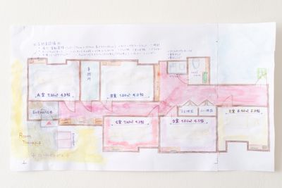 施設内間取り図 - Room Therapis　ルームセラピス レンタルサロン（ルーム D）の間取り図