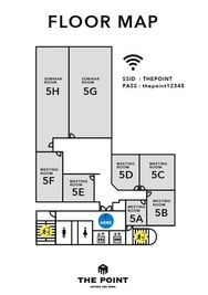 THE POINT 渋谷3丁目  THE POINT 渋谷3丁目 ミーティングルーム『5F』の間取り図