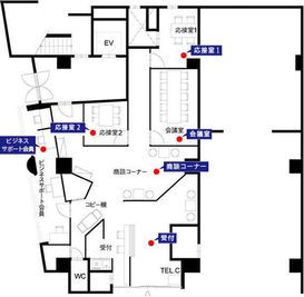 埼玉カンファレンスセンター 【Ｍｉｏ大宮】応接室2の間取り図