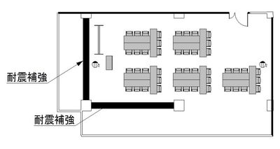 x(閉鎖)スター貸会議室 銀座 カンファレンスルーム2Fの間取り図