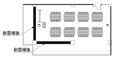 x(閉鎖)スター貸会議室 銀座 カンファレンスルーム2Fの間取り図