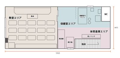 HACOSTUDIO GAC レンタル撮影スタジオの間取り図