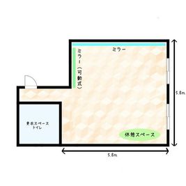 レンタルスタジオ SummerTree 上野 レンタルスタジオ Summer Tree 上野の間取り図