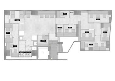 BOOK&OFFICE 文悠 応接室の間取り図