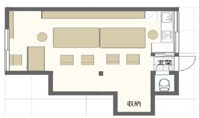 間取り図 - マルチスペースNAKANO BASEの間取り図