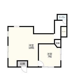 目白Sourireレンタルスペースの間取り図