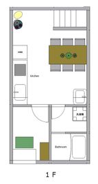 TASUKI ハウススタジオの間取り図