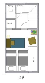 TASUKI ハウススタジオの間取り図