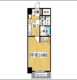 レンタルサロン心斎橋ニィロウ 難波心斎橋個室レンタルサロン♪の間取り図