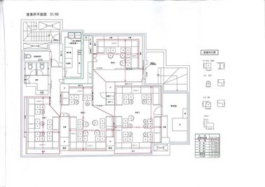 店舗の平面図です。 - OPUSTの間取り図