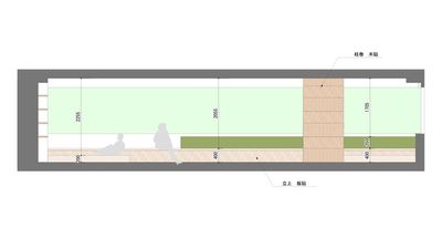 図面② - 芝生広場303 - ZIZO 広々とした多目的芝生スペース 肥後橋の間取り図