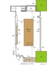 間取り図 - atelier Fiss　アトリエ　フィス レンタルスペース・アトリエの間取り図