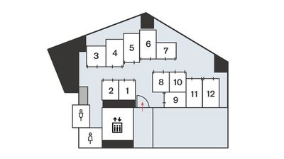 【ビズボ五反田東口】 ビズボ五反田東口No.1の間取り図