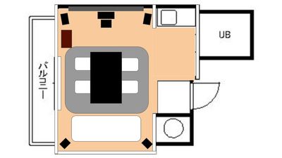 ホームシアター博多の間取り図